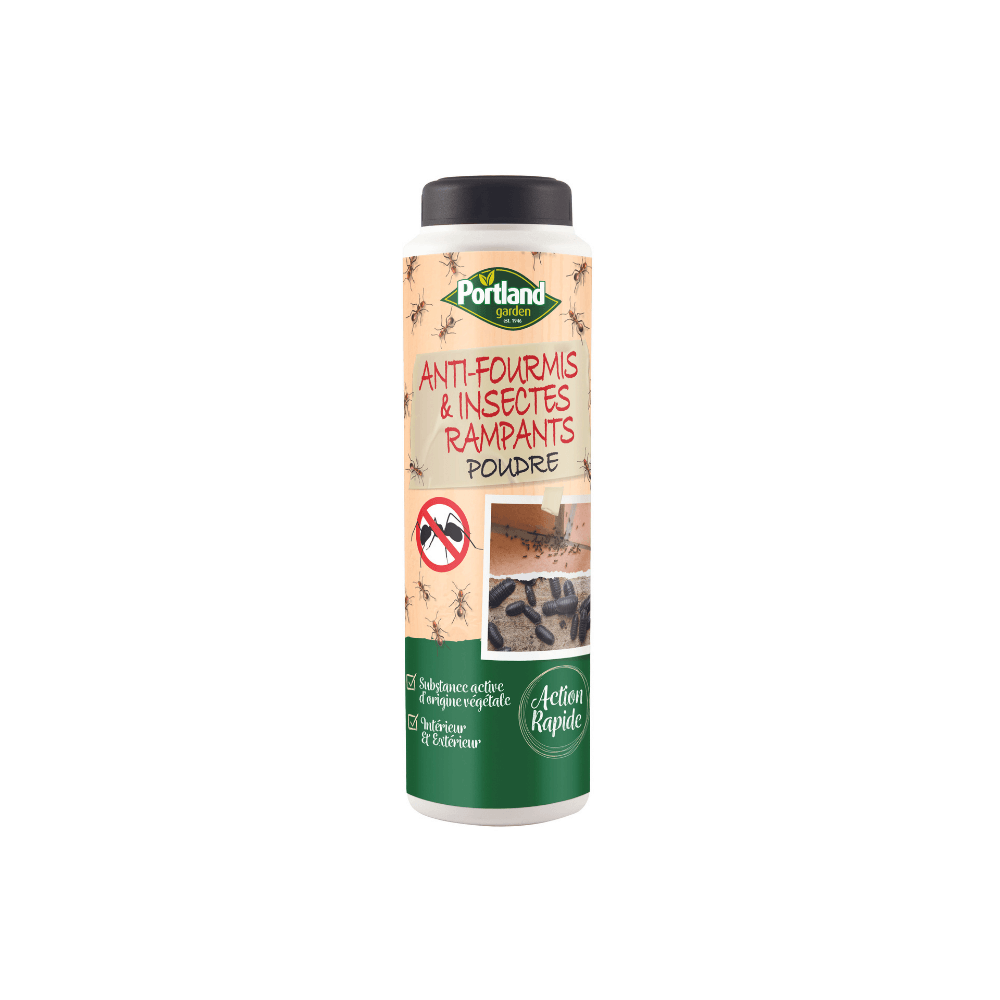 Poudre Anti-Fourmis & Insectes rampants 250g Portland Garden 