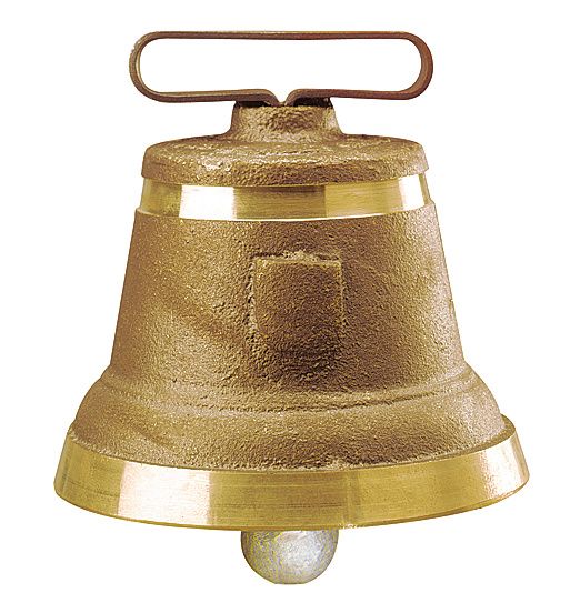 N°8 round brass casting bell
