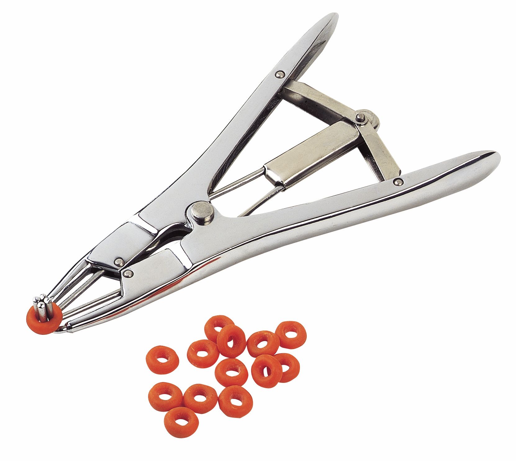 Spanzange F.Gummiringe