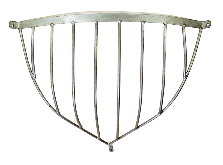 Heavy duty corner hay rack