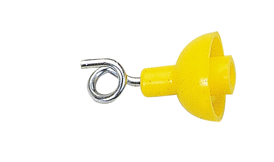 Isolateur tire bouchon métal 