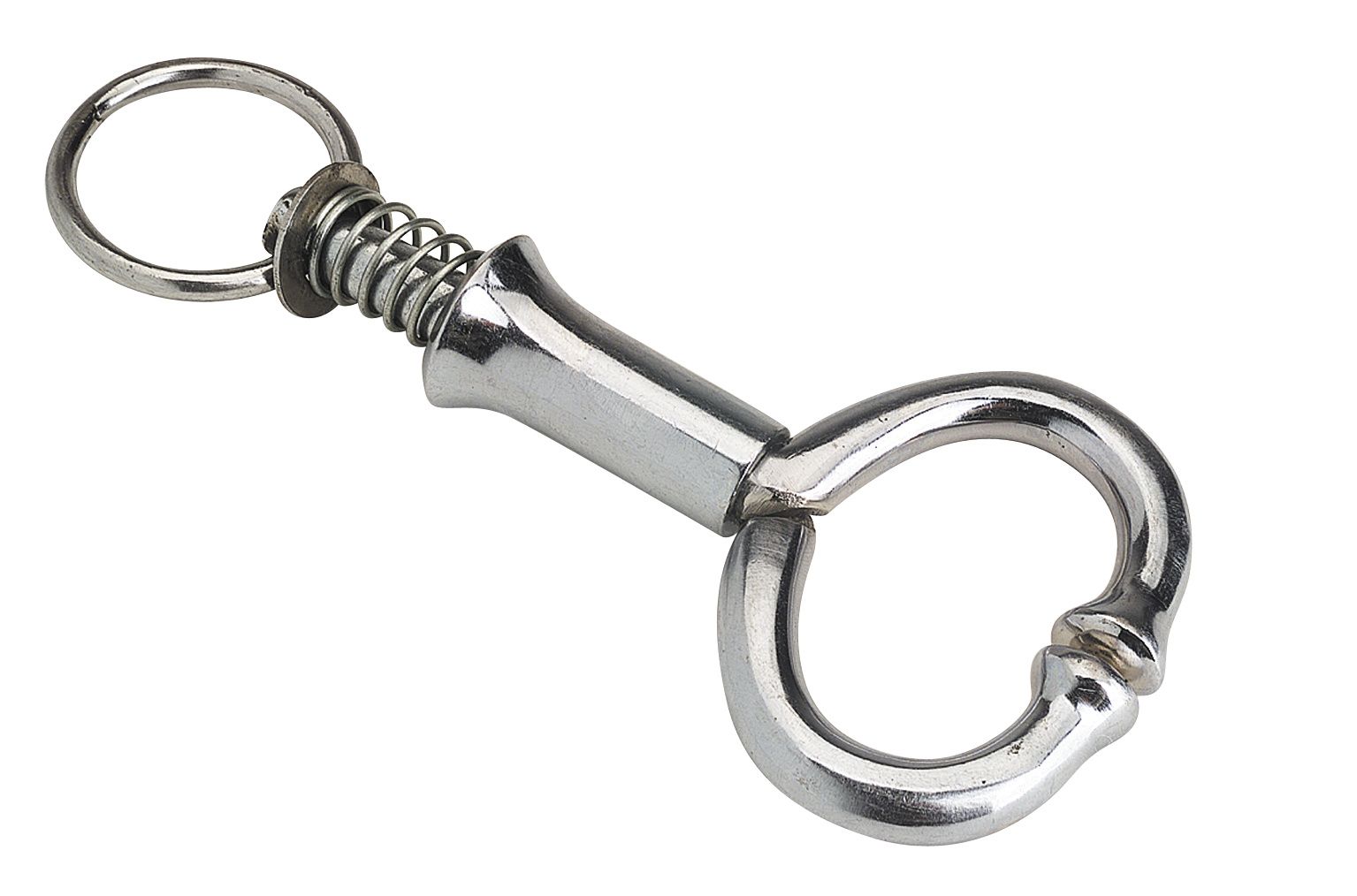 Bull holder with spiral spring