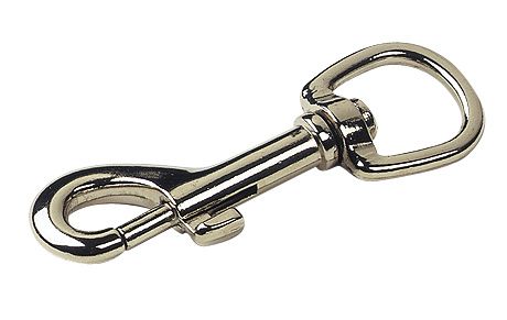 Trigger hook, round rotating eye 20 mm