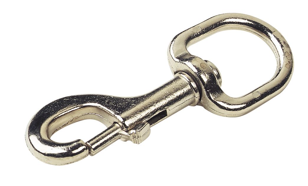 Trigger hook, round rotating eye 30 mm