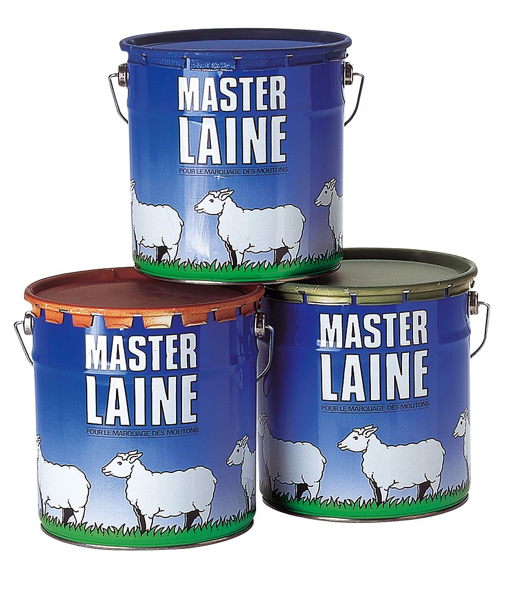 Schafstempelfarbe Grün 4Kg