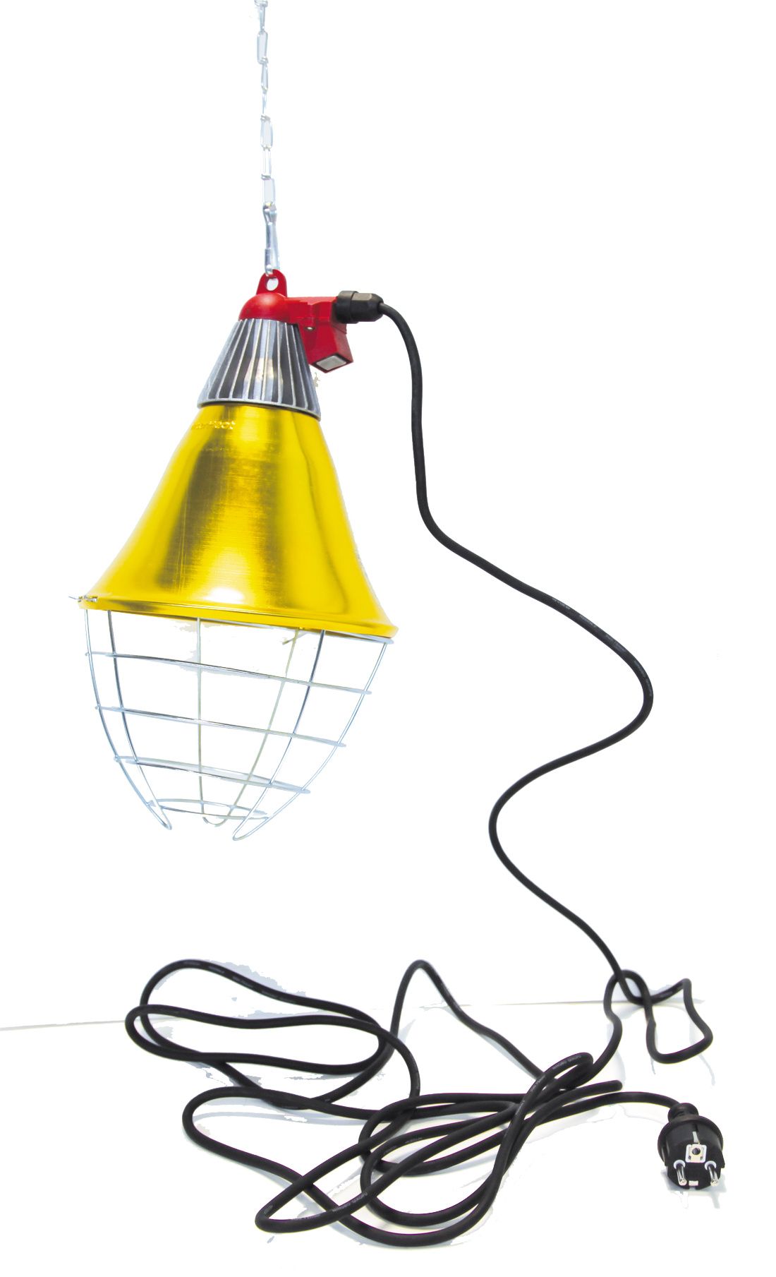 Infrared lamp holder with dimmer switch, 5 m cable Interheat