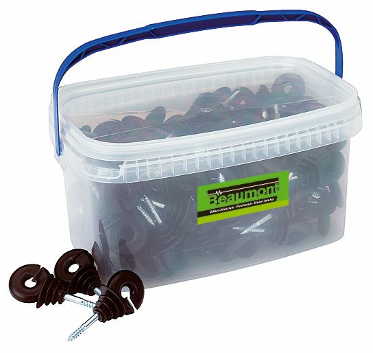 Isolateur annulaire noir x 90