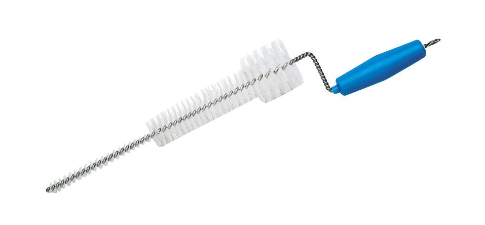 Goupillon à manivelle pour machine à traire