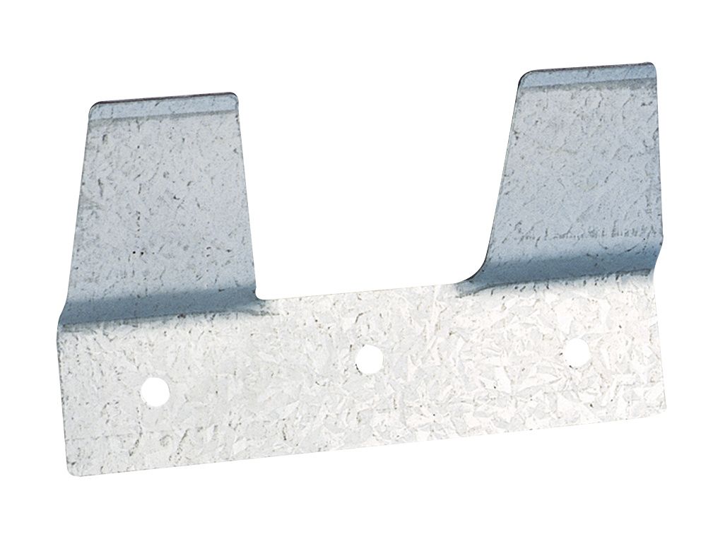 Plaquette d'attache pour seau à veau en métal