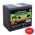 Box de 45 Piles 9V / 200AH TURBOMAX AB200 HORIZONT