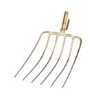 Fourche avec douille de fixation, 6 dents