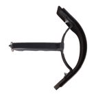 Curved sweat scraper