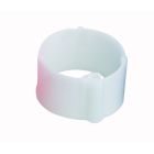 White ring with clips 20 mm by 50