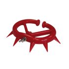 Antitêteur plastique à pointes rouge petit modèle x5