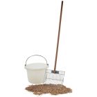 Fourche à copeaux et manche 1,20 m