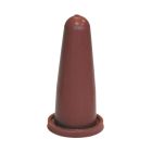 Tétine pour socle caoutchouc naturel rouge Tetiblue