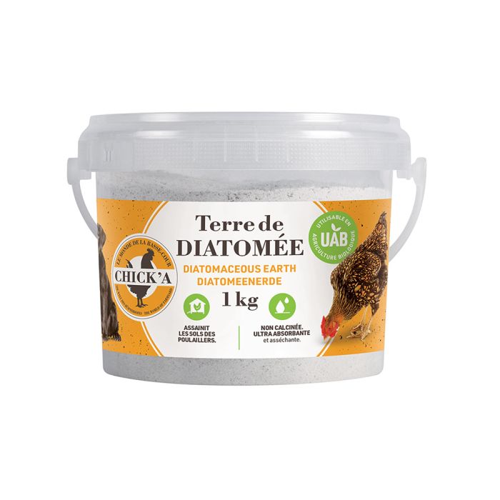Terre de diatomée (non calcinée) 1 kg