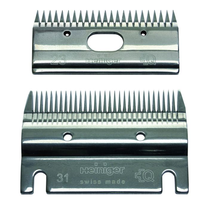 Blade set 31 and 23 teeth Heiniger