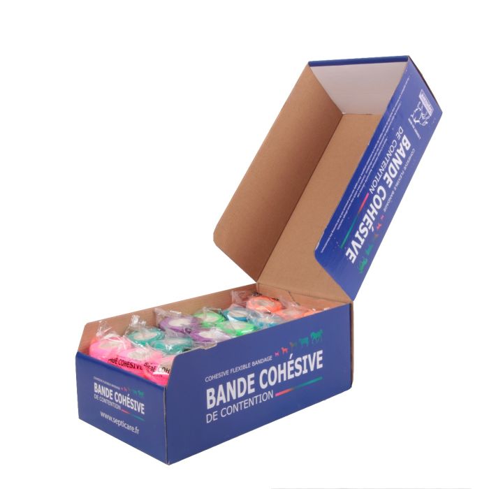 Bandagen In Neon Farben Box Mit 18 Stk