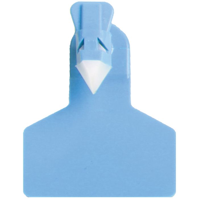 Boucle  ZTAG une pièce pour Ovins Bleu x30