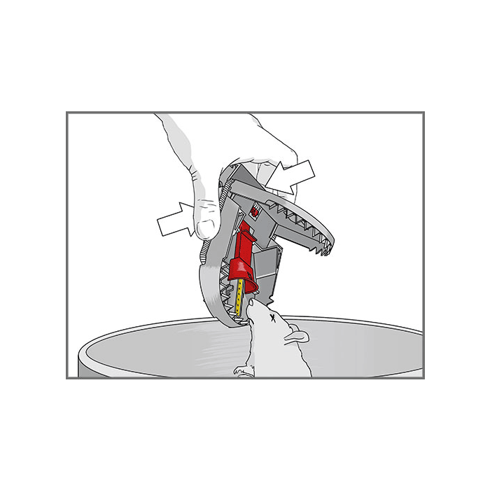 8*2 Pièges à souris SUPERCAT PRO avec présentoir - SWISSINNO