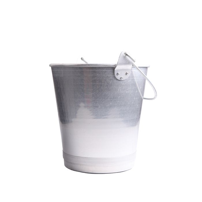 Aluminium bucket 12 L