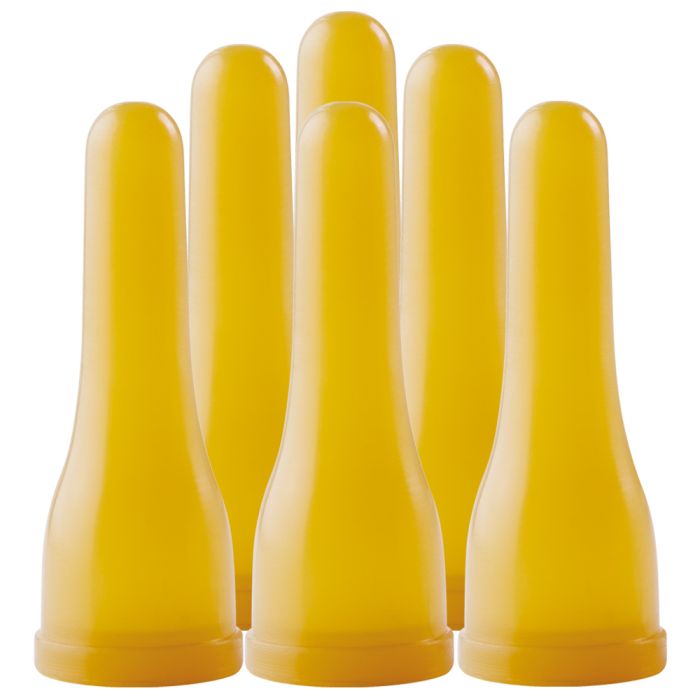 Natural rubber lamb teatfor bottle x1 unpacked