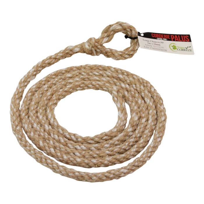 Hemp / Polypropylene lead rope Ø 10 mm, 2 m
