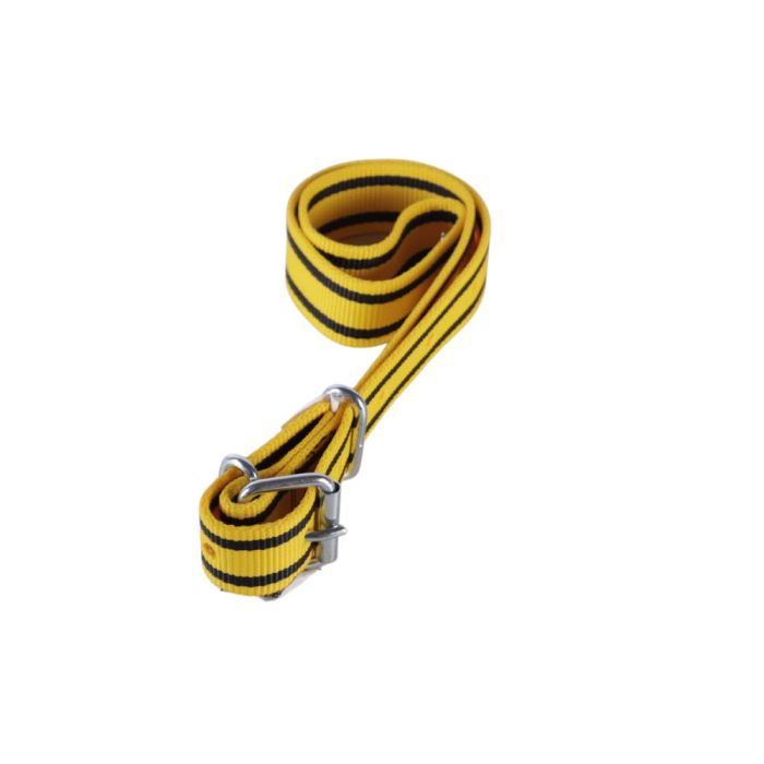 Nylon cow collar yellow/black