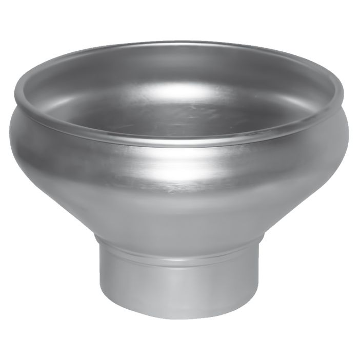 Complete aluminium milk funnel strainer