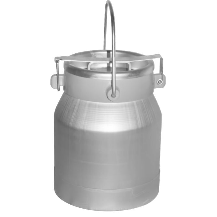 Transport milk can with aluminium 10L