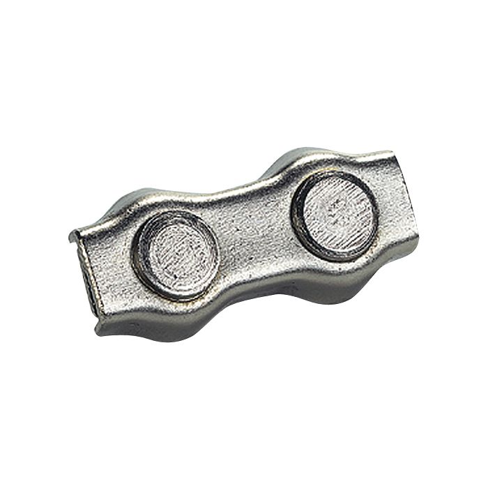 Aluminium connector for ropes X5