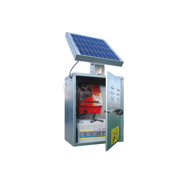 Boîte métallique verrouillable et électrifiable HORIZONT