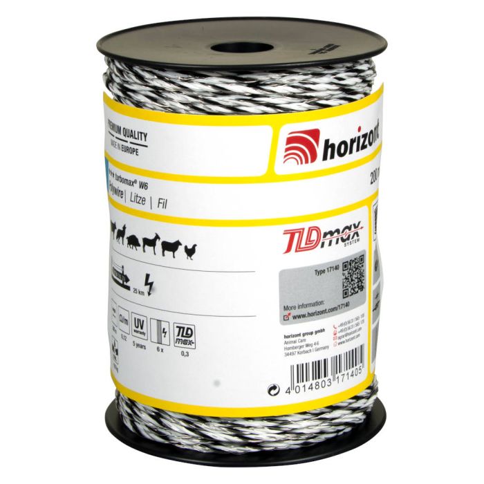 Wire TURBOMAX W6 200m HORIZONT 