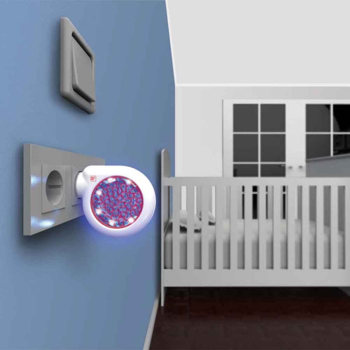 Destructeur d’insectes LED mini 3 watts Premium SWISSINNO SOLUTIONS