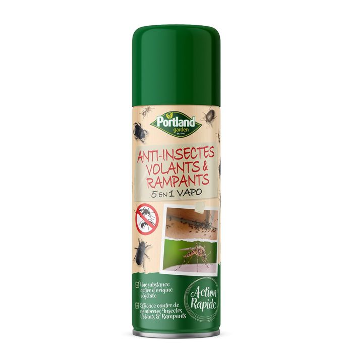 Aérosol anti-insectes volants & rampants 400 mL Portland Garden