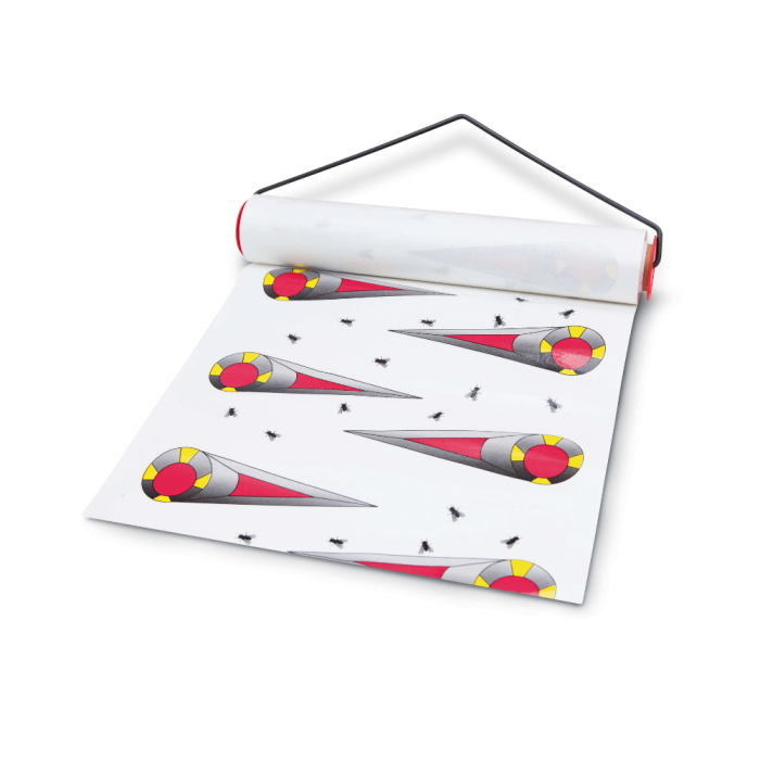 Bande attrape-mouches collante Sticky, 9m x 30cm
