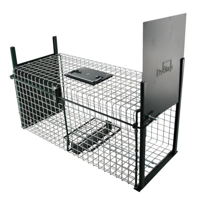Rat cage with slide, 2 entries, 50 x 21 x 22,5 cm BOXTRAP