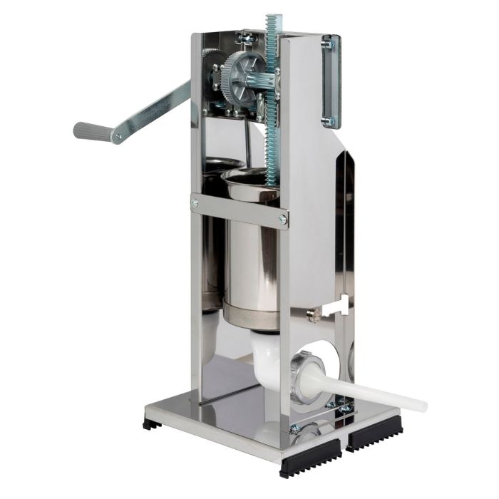 Poussoir à viande inox REBER  à 2 vitesses 3kg PRO vertical