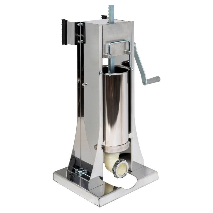 Poussoir à viande inox REBER  à 2 vitesses 5kg PRO vertical