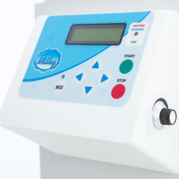 Pasteurisateur MILKY 50 L avec mélangeur Ecran