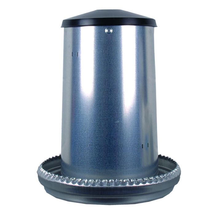  Nourrisseur à trémie émaillé 25 L pour 17 poules