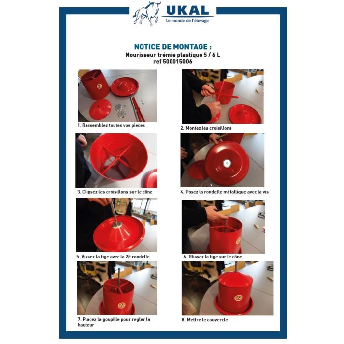 Plas. Gitter Hühnerträ. 5/6Kg