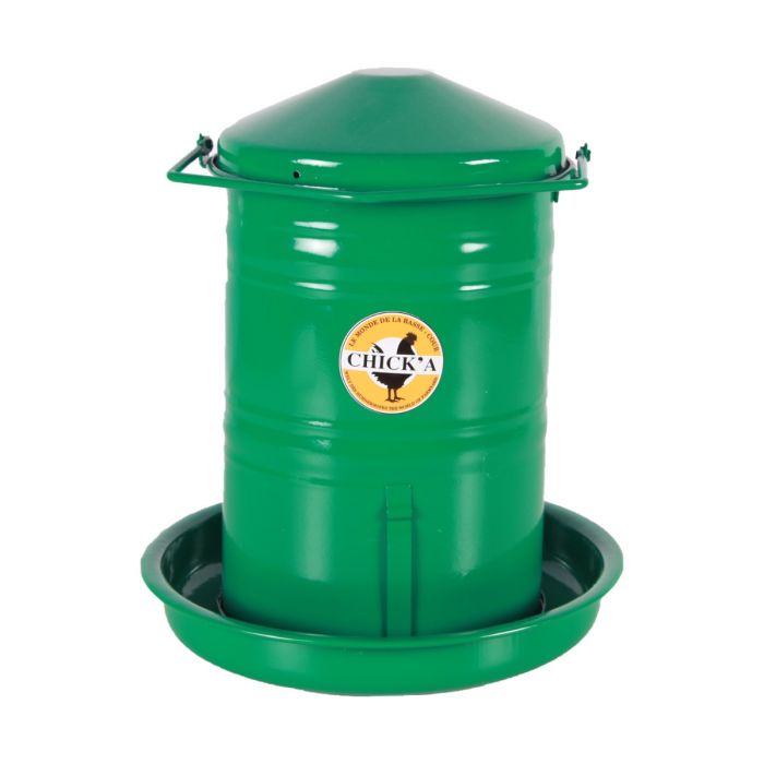 Nourrisseur trémie émaillé à crémaillère 5 L