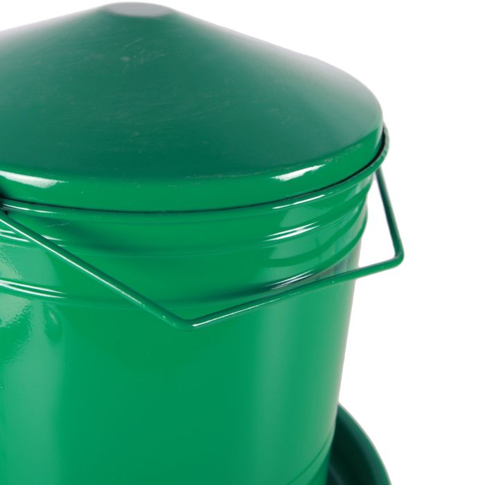 Nourrisseur trémie émaillé à crémaillère 10 L