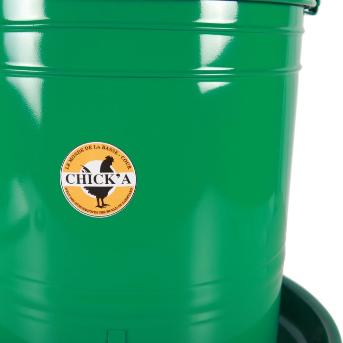 Nourrisseur trémie émaillé à crémaillère 20 L