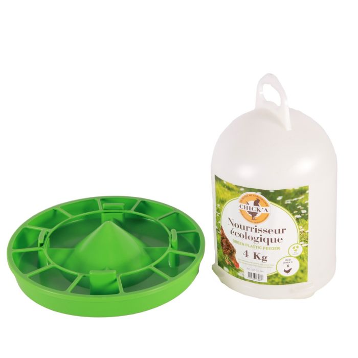 Nourrisseur à trémie ligne verte, 4 kg