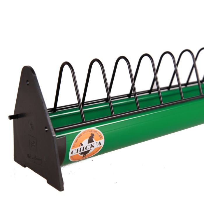 Nourrisseur poulet avec grille ligne verte 50 cm 