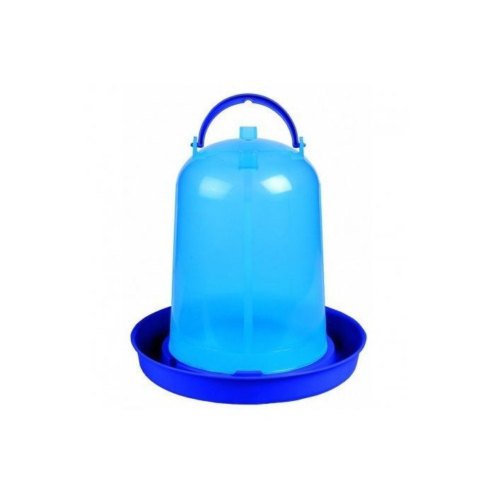 Blue transparent drinker 5L