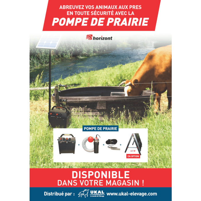 Poster pompe de prairie HORIZONT